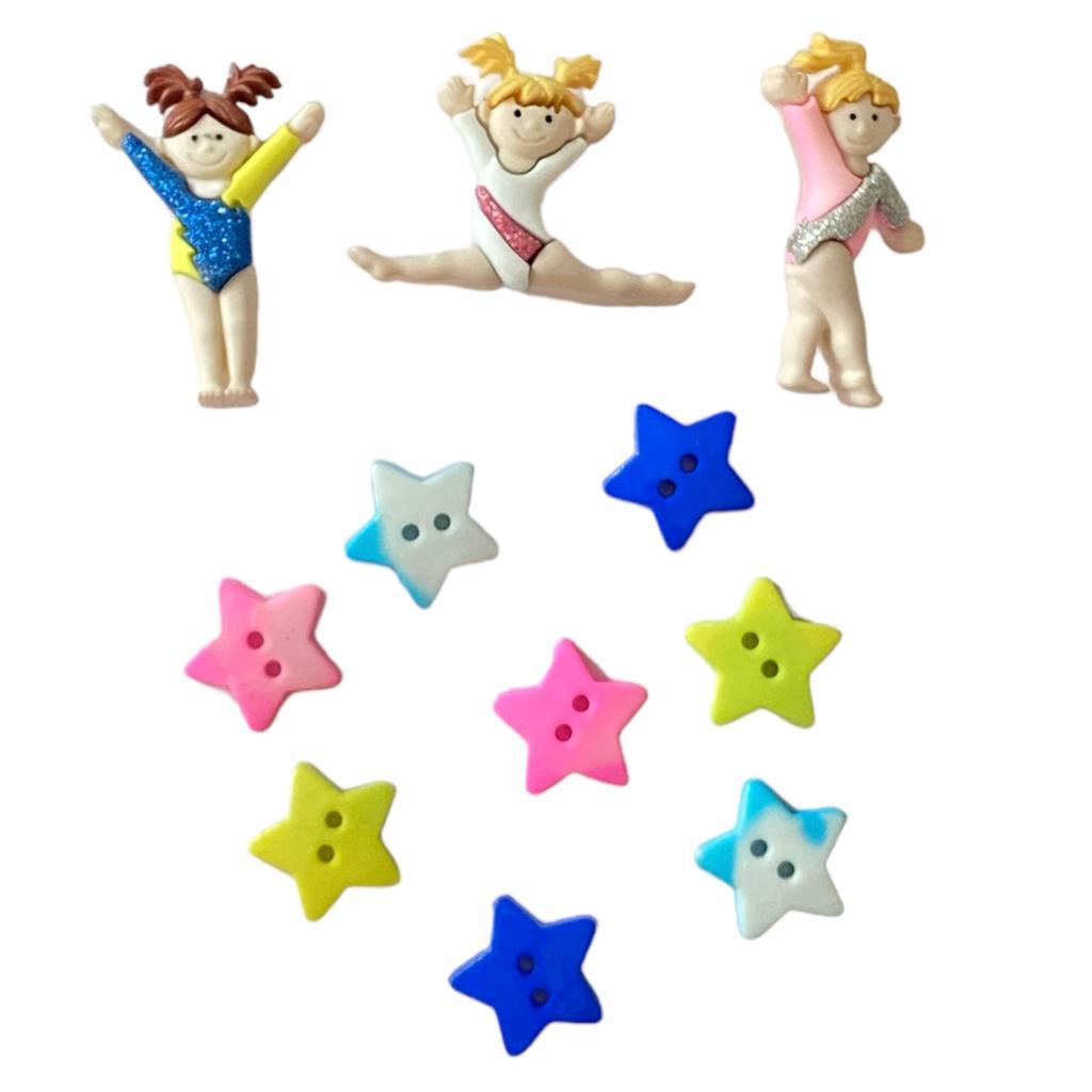 Dress It Up Dekoratif Oyuncak Figürlü Düğme 6957