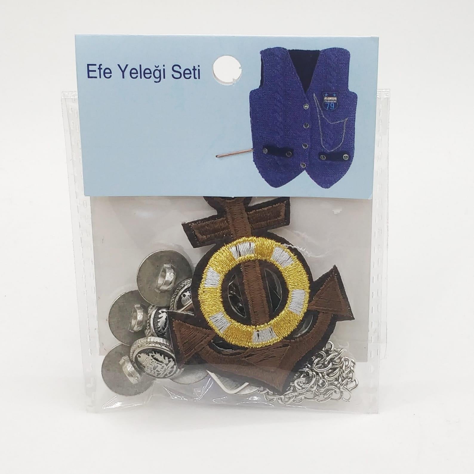 Efe Yeleği Seti Kahve