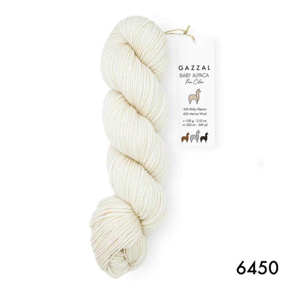 GAZZAL  ALPACA PURE COLORS 6450