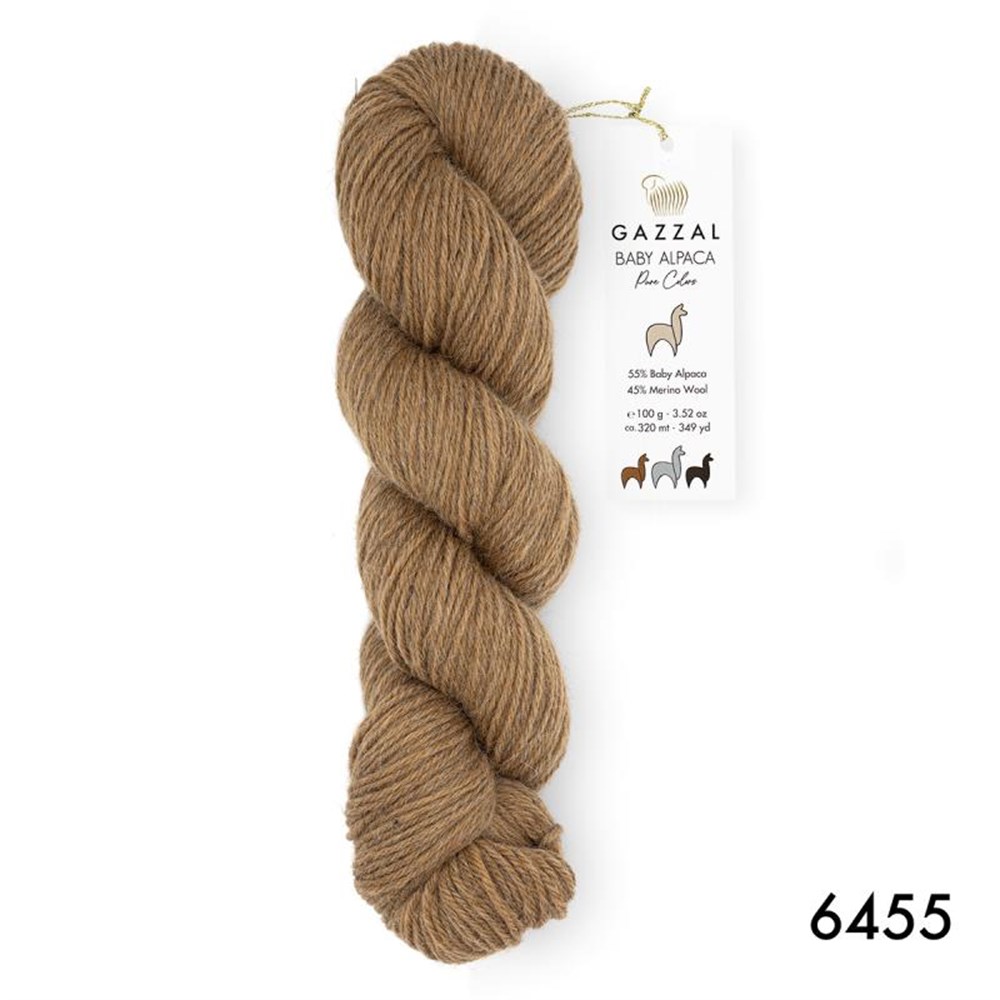 GAZZAL  ALPACA PURE COLORS 6455