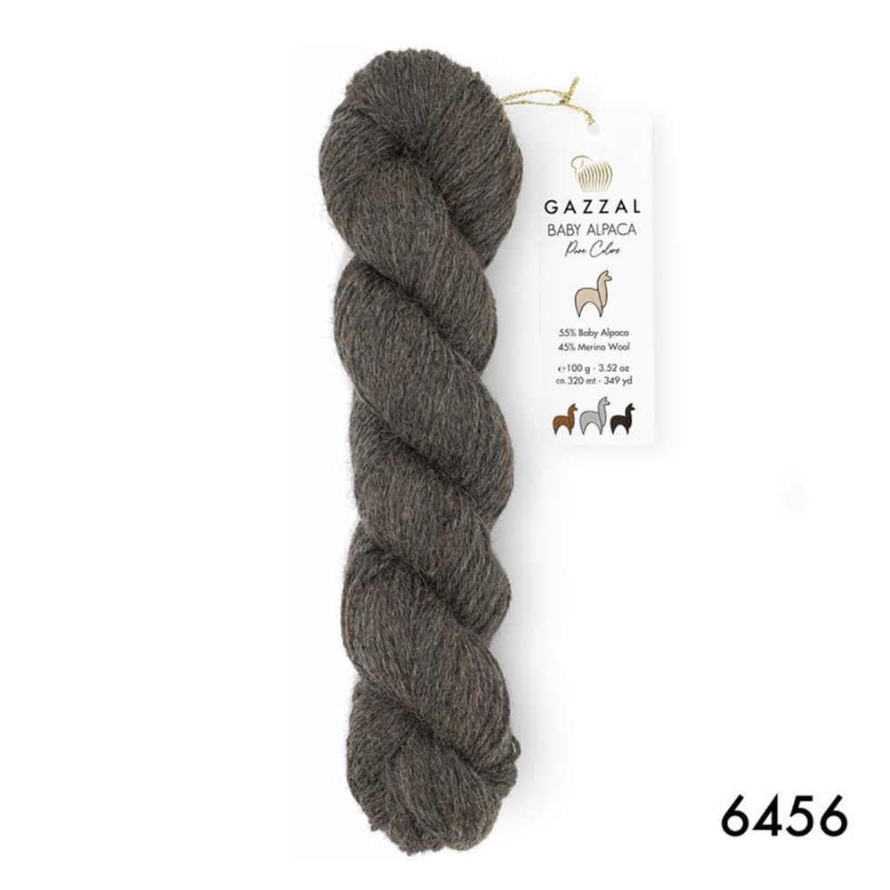 GAZZAL  ALPACA PURE COLORS 6456