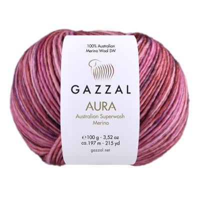 Gazzal Aura Saf Yün Örgü İpliği 100 Gr