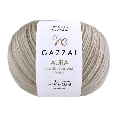 Gazzal Aura Saf Yün Örgü İpliği 100 Gr 177