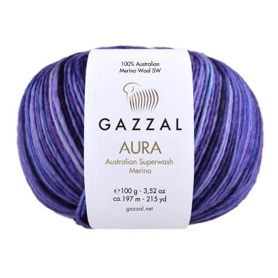 Gazzal Aura Saf Yün Örgü İpliği 100 Gr 169