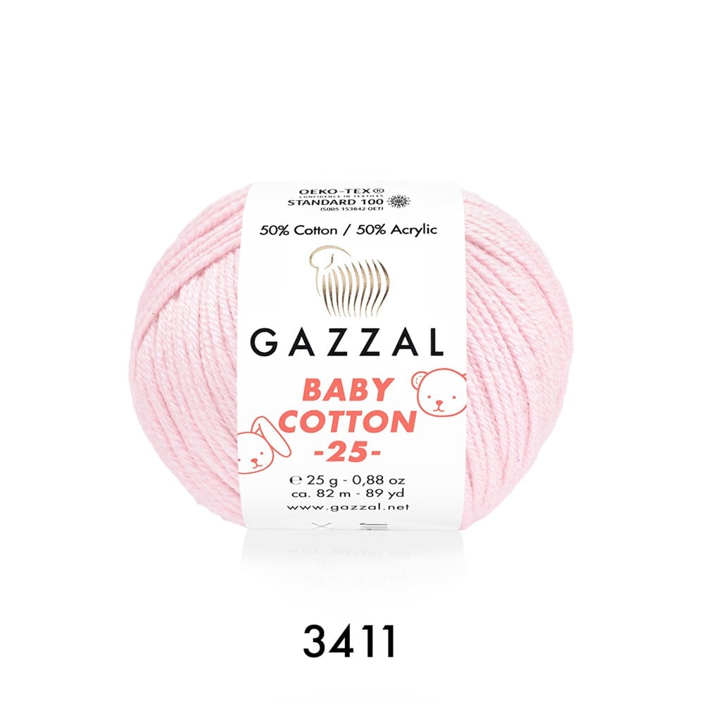 Gazzal Baby Cotton 25 3411