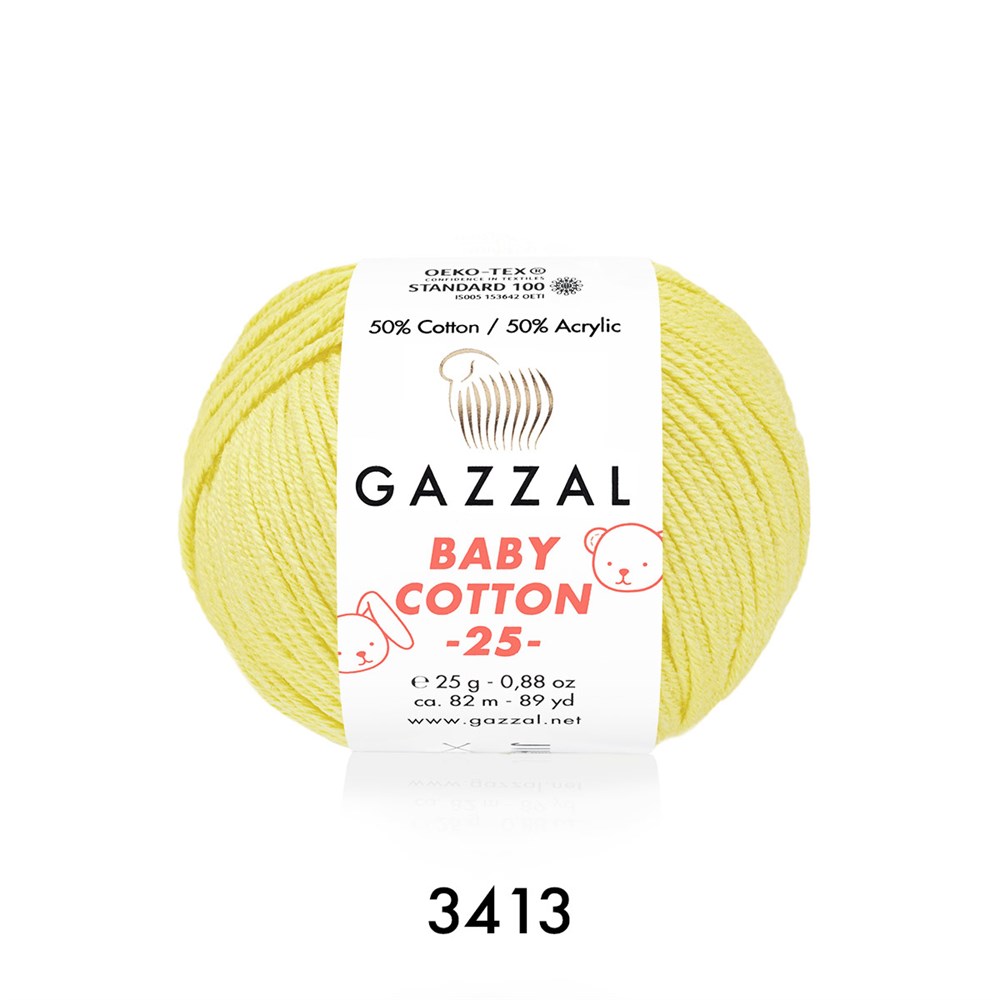 Gazzal Baby Cotton 25 3413