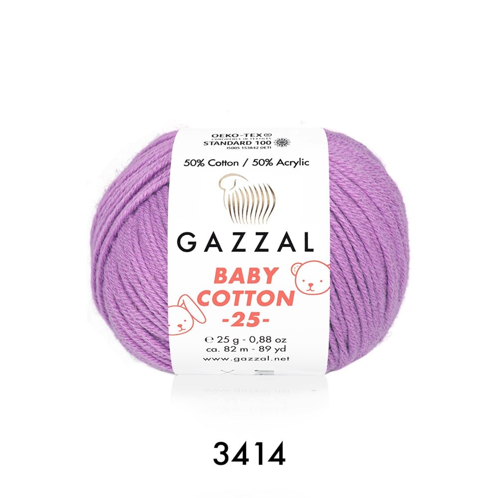 Gazzal Baby Cotton 25 3414