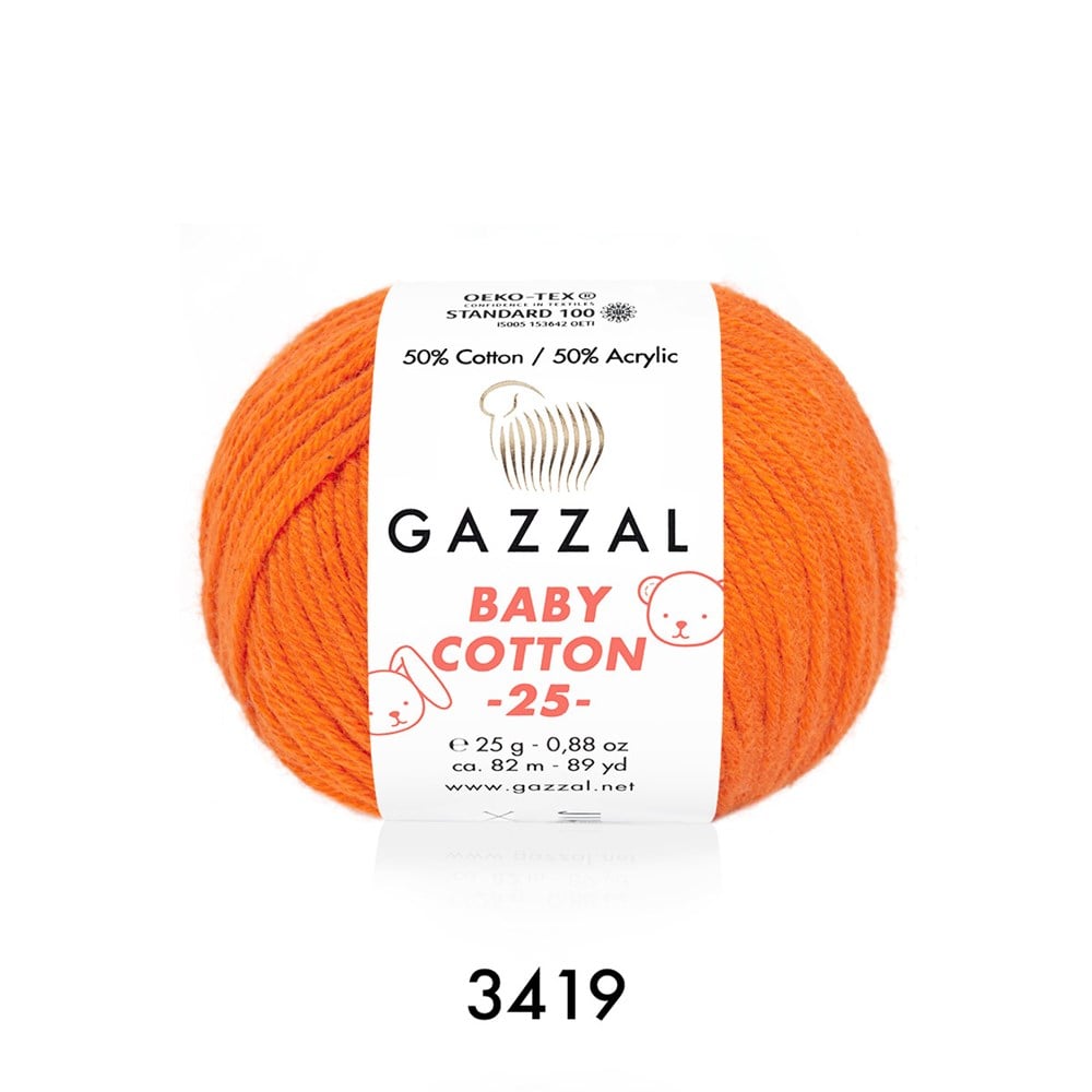 Gazzal Baby Cotton 25 3419