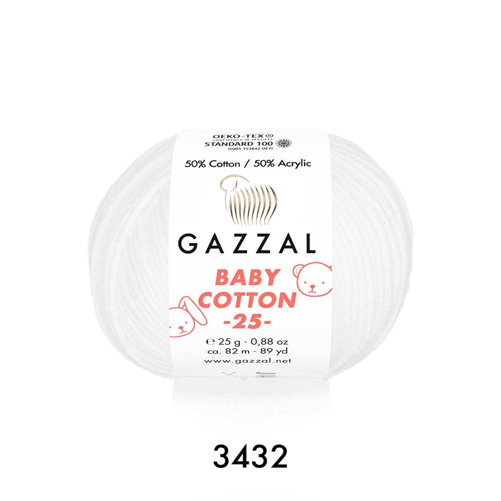 Gazzal Baby Cotton 25 3432