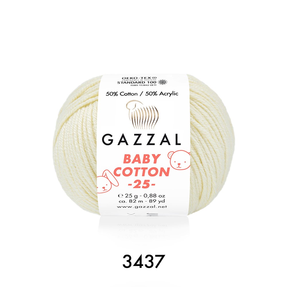 Gazzal Baby Cotton 25 3437