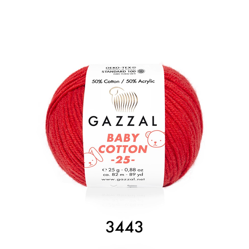 Gazzal Baby Cotton 25 3443