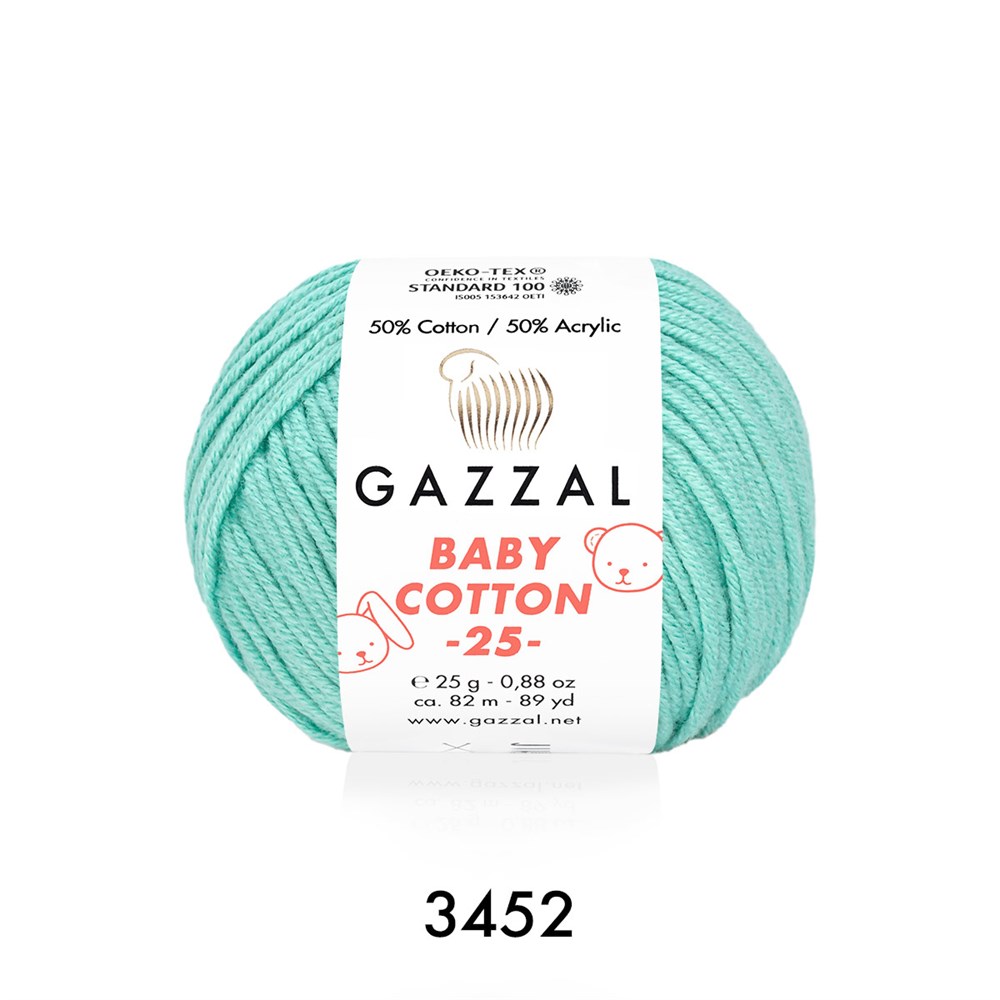 Gazzal Baby Cotton 25 3452