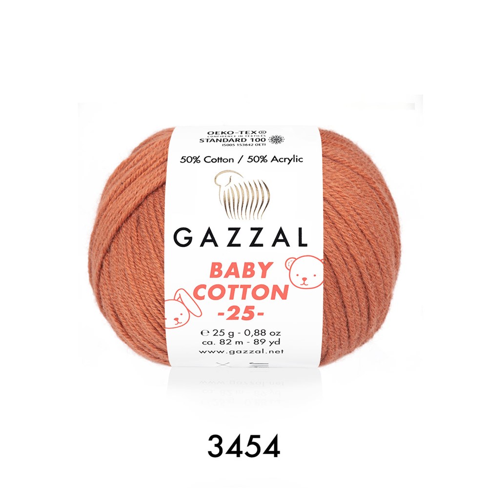 Gazzal Baby Cotton 25 3454