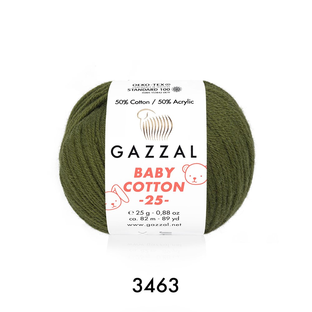 Gazzal Baby Cotton 25 3463