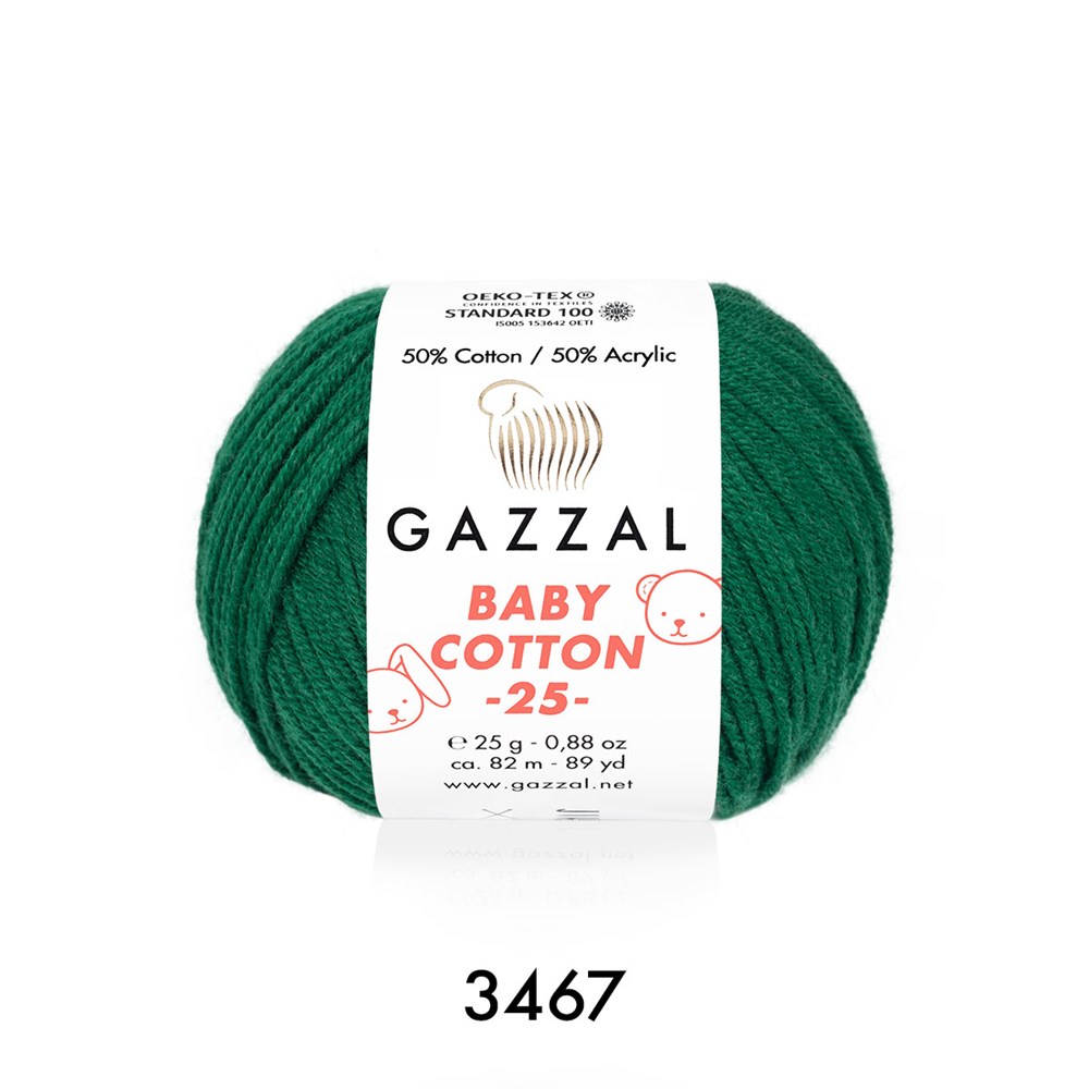 Gazzal Baby Cotton 25 3467