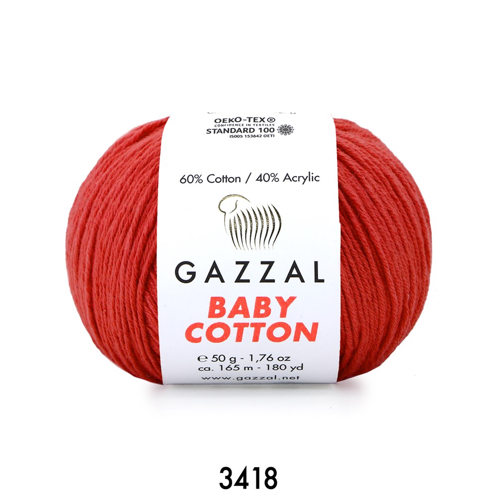 Gazzal Baby Cotton 50 3418