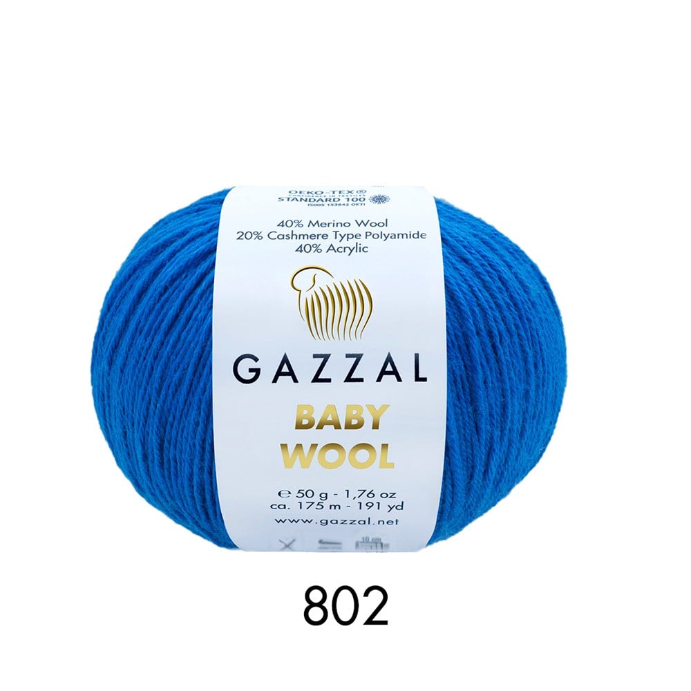 Gazzal Baby Wool 802
