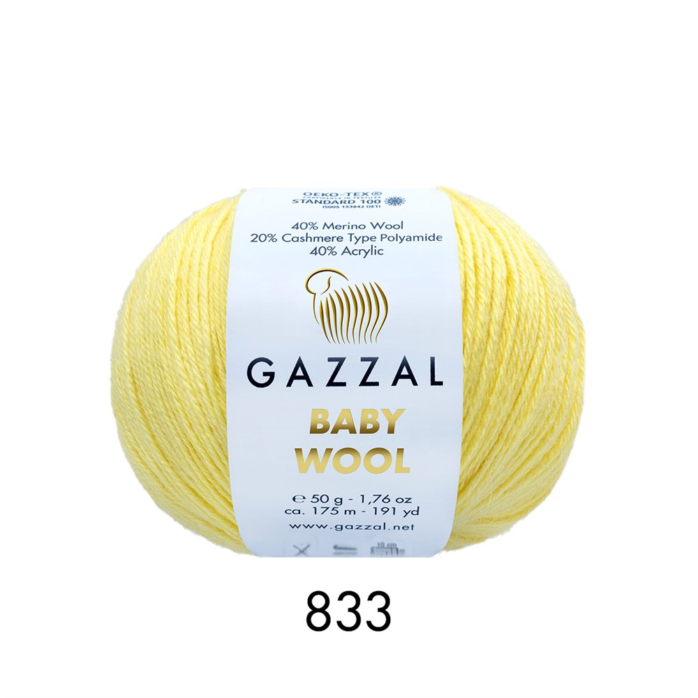 Gazzal Baby Wool 833