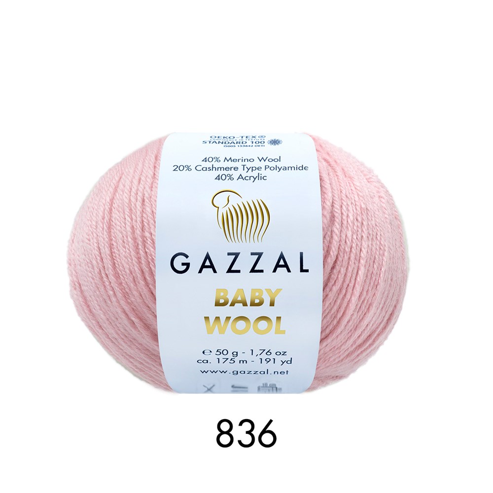 Gazzal Baby Wool 836