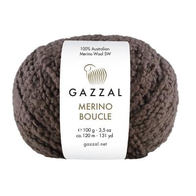 Gazzal Merino Boucle Saf Yün Örgü İpliği 100 Gr 3763