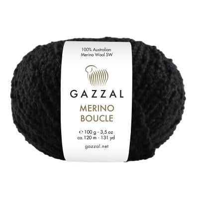 Gazzal Merino Boucle Saf Yün Örgü İpliği 100 Gr 3766