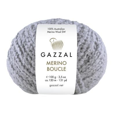 Gazzal Merino Boucle Saf Yün Örgü İpliği 100 Gr 3773