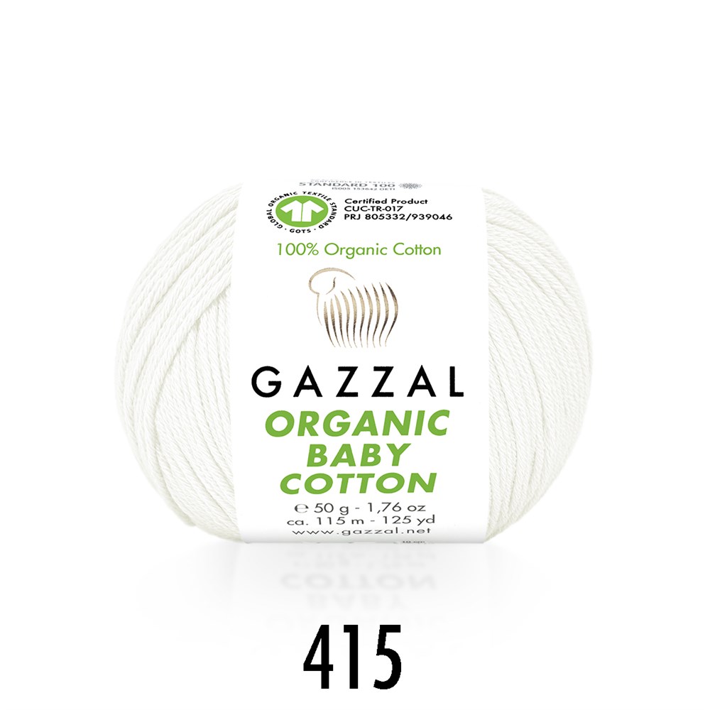 Gazzal Organic Baby Cotton 415