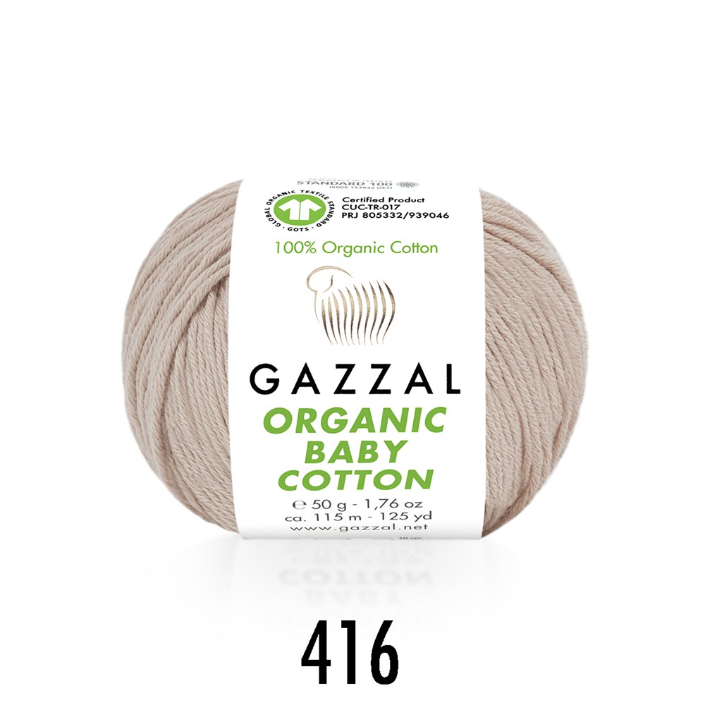 Gazzal Organic Baby Cotton 416