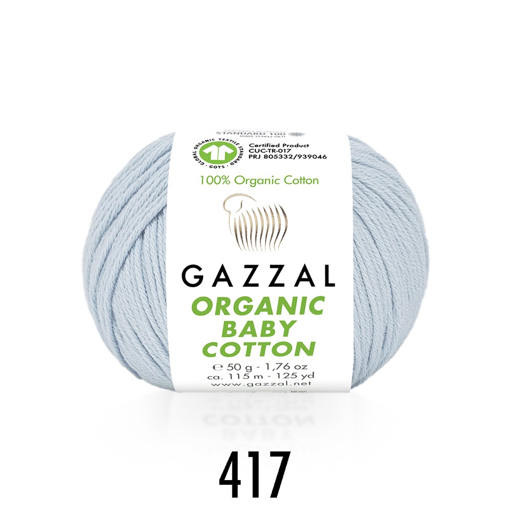 Gazzal Organic Baby Cotton 417