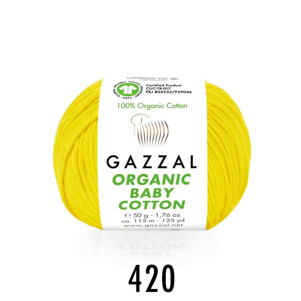 Gazzal Organic Baby Cotton 420