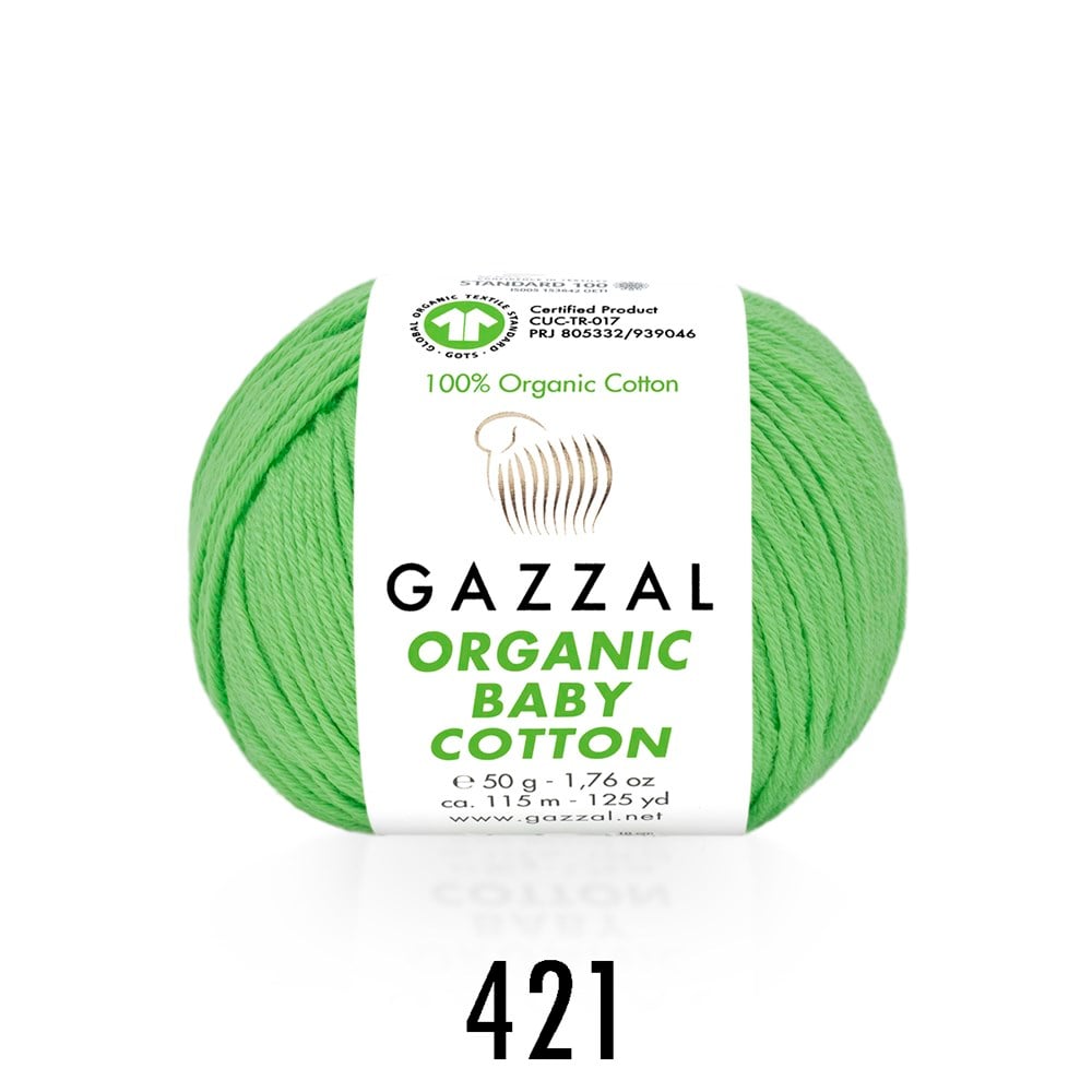 Gazzal Organic Baby Cotton 421