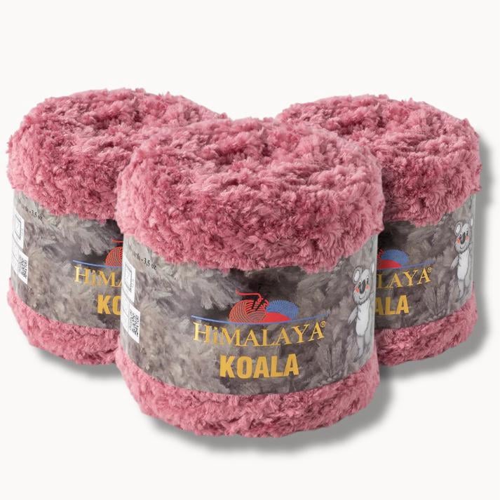 Himalaya Koala 75702 Peluş Örgü İpi 3 Adet