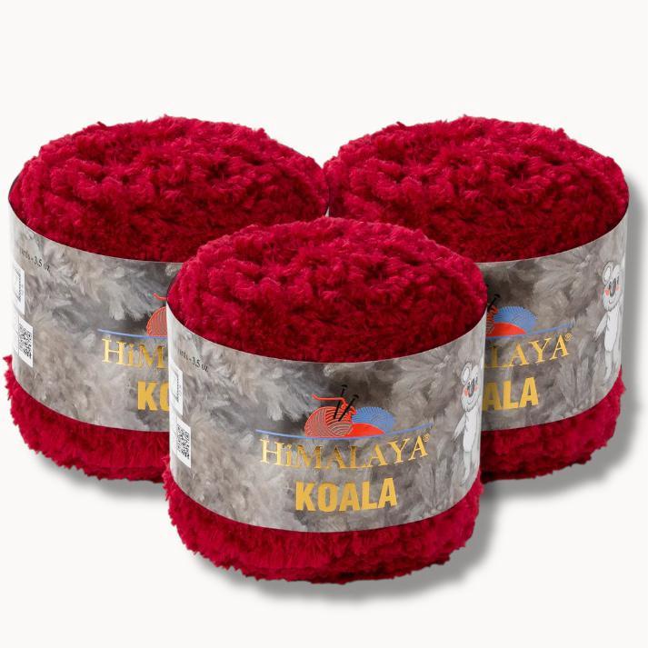 Himalaya Koala 75703 Peluş Örgü İpi 3 Adet