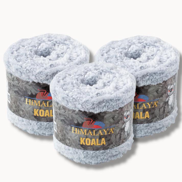 Himalaya Koala 75706 Peluş Örgü İpi 3 Adet