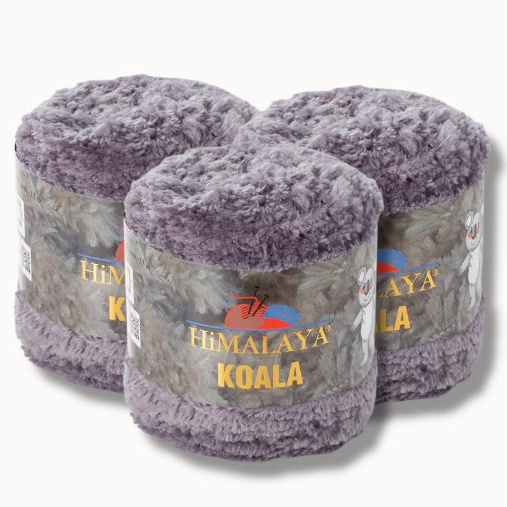 Himalaya Koala 75707 Peluş Örgü İpi 3 Adet