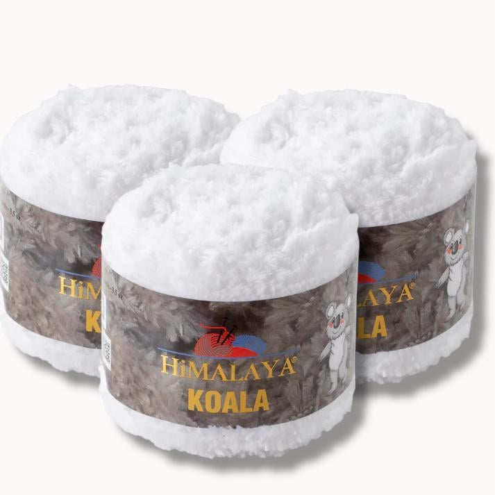 Himalaya Koala 75711 Peluş Örgü İpi 3 Adet