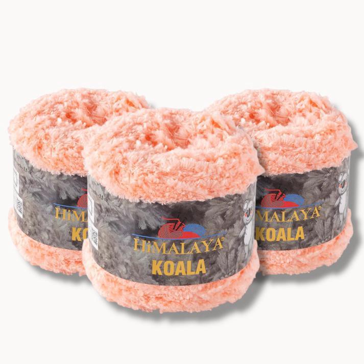Himalaya Koala 75713 Peluş Örgü İpi 3 Adet