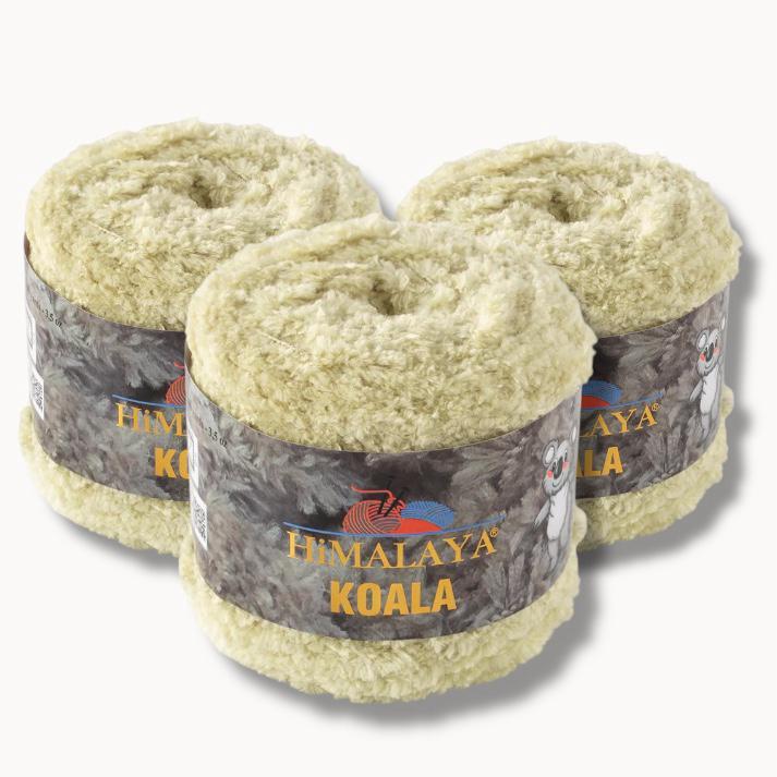 Himalaya Koala 75722 Peluş Örgü İpi 3 Adet