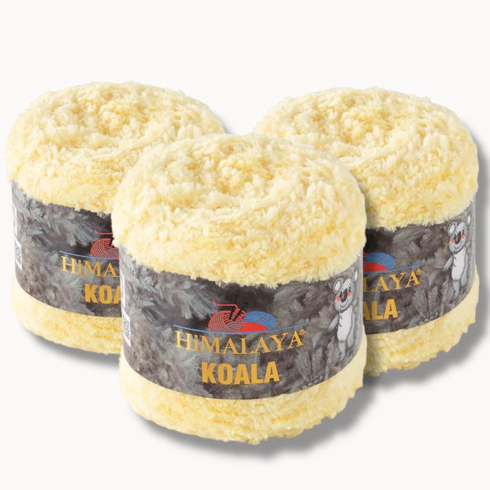 Himalaya Koala 75723 Peluş Örgü İpi 3 Adet