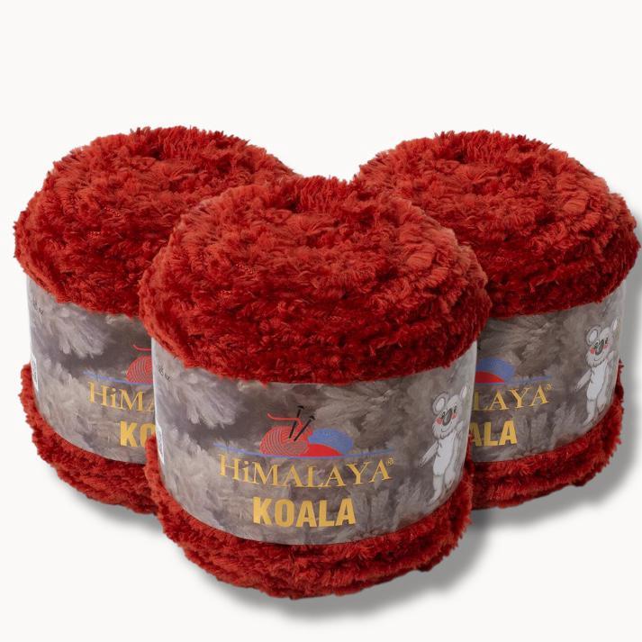 Himalaya Koala 75725 Peluş Örgü İpi 3 Adet