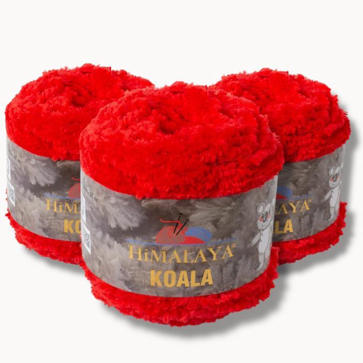 Himalaya Koala 75726 Peluş Örgü İpi 3 Adet