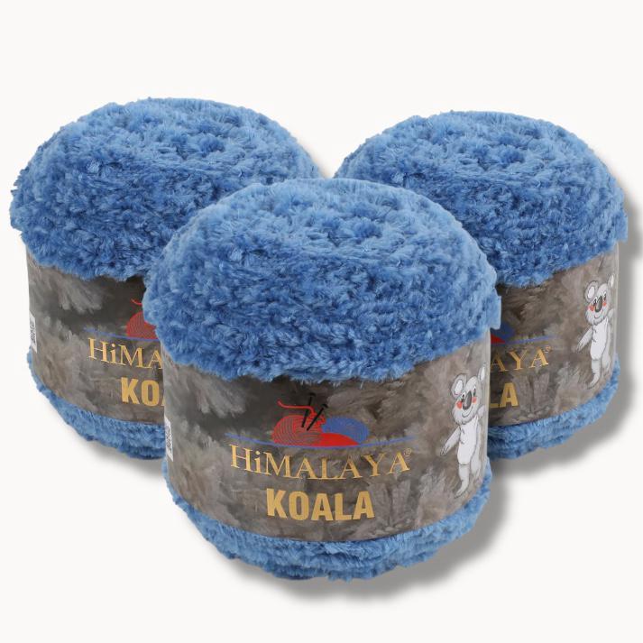 Himalaya Koala 75727 Peluş Örgü İpi 3 Adet