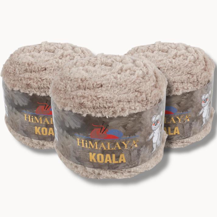 Himalaya Koala 75730 Peluş Örgü İpi 3 Adet