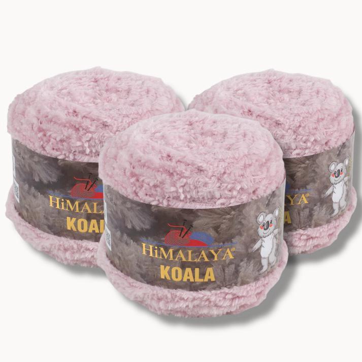 Himalaya Koala 75731 Peluş Örgü İpi 3 Adet