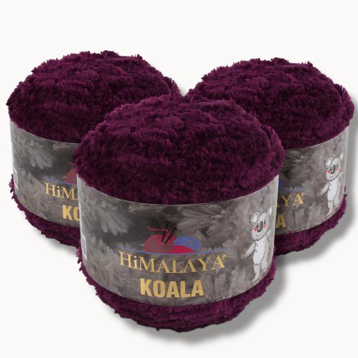 Himalaya Koala 75733 Peluş Örgü İpi 3 Adet