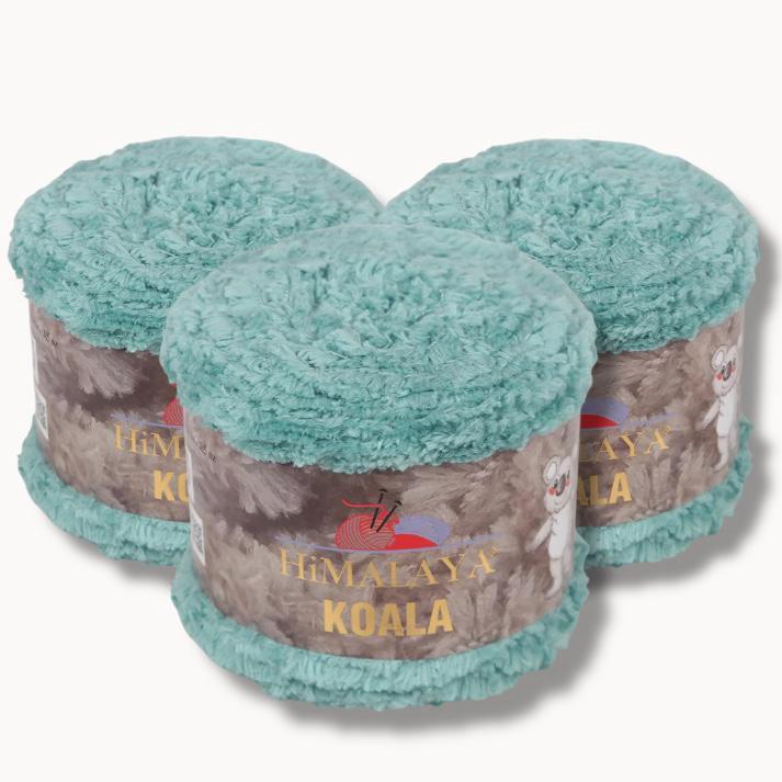 Himalaya Koala 75735 Peluş Örgü İpi 3 Adet