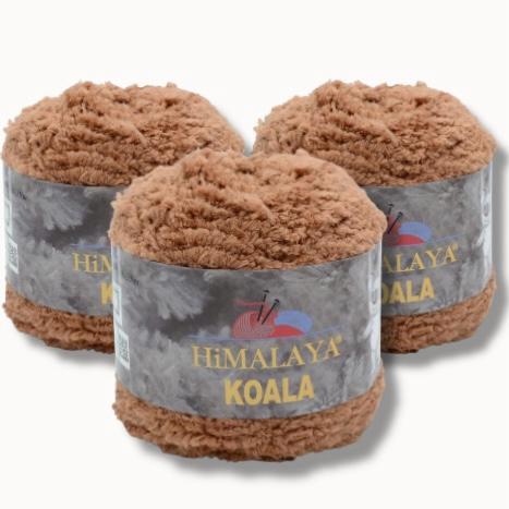 Himalaya Koala 75738 Peluş Örgü İpi 3 Adet