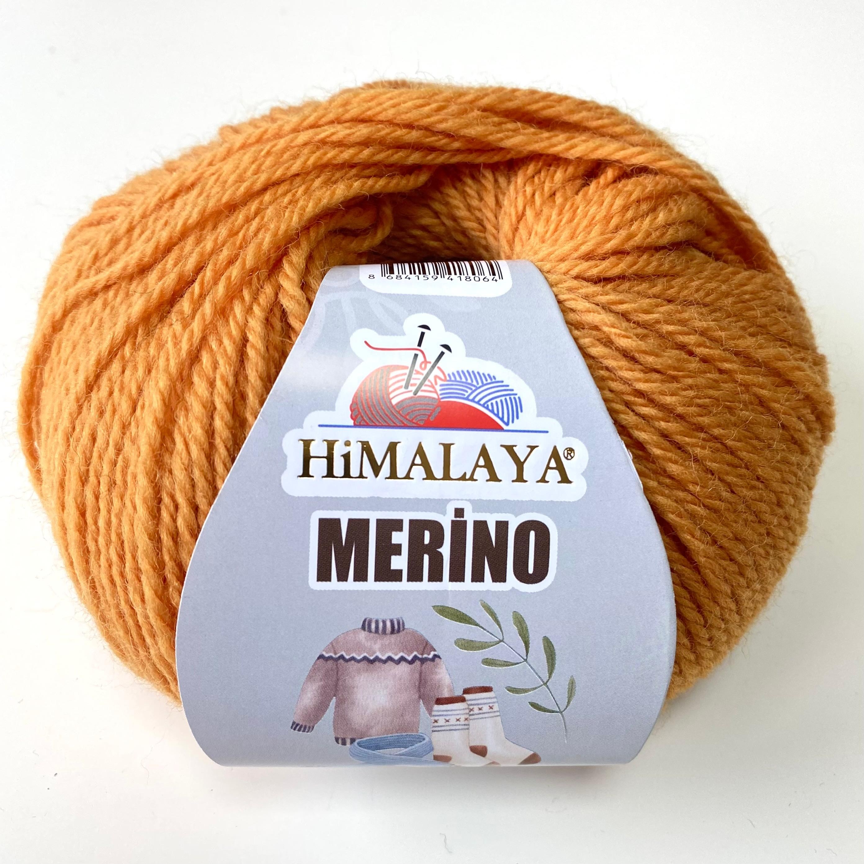Himalaya Merino Saf Yün 50 Gr El Örgü İpliği 40903