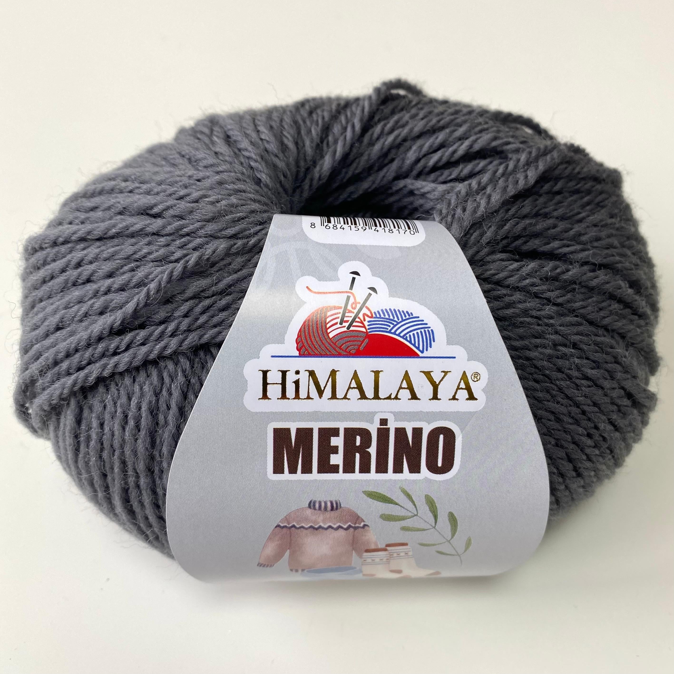Himalaya Merino Saf Yün 50 Gr El Örgü İpliği 40914