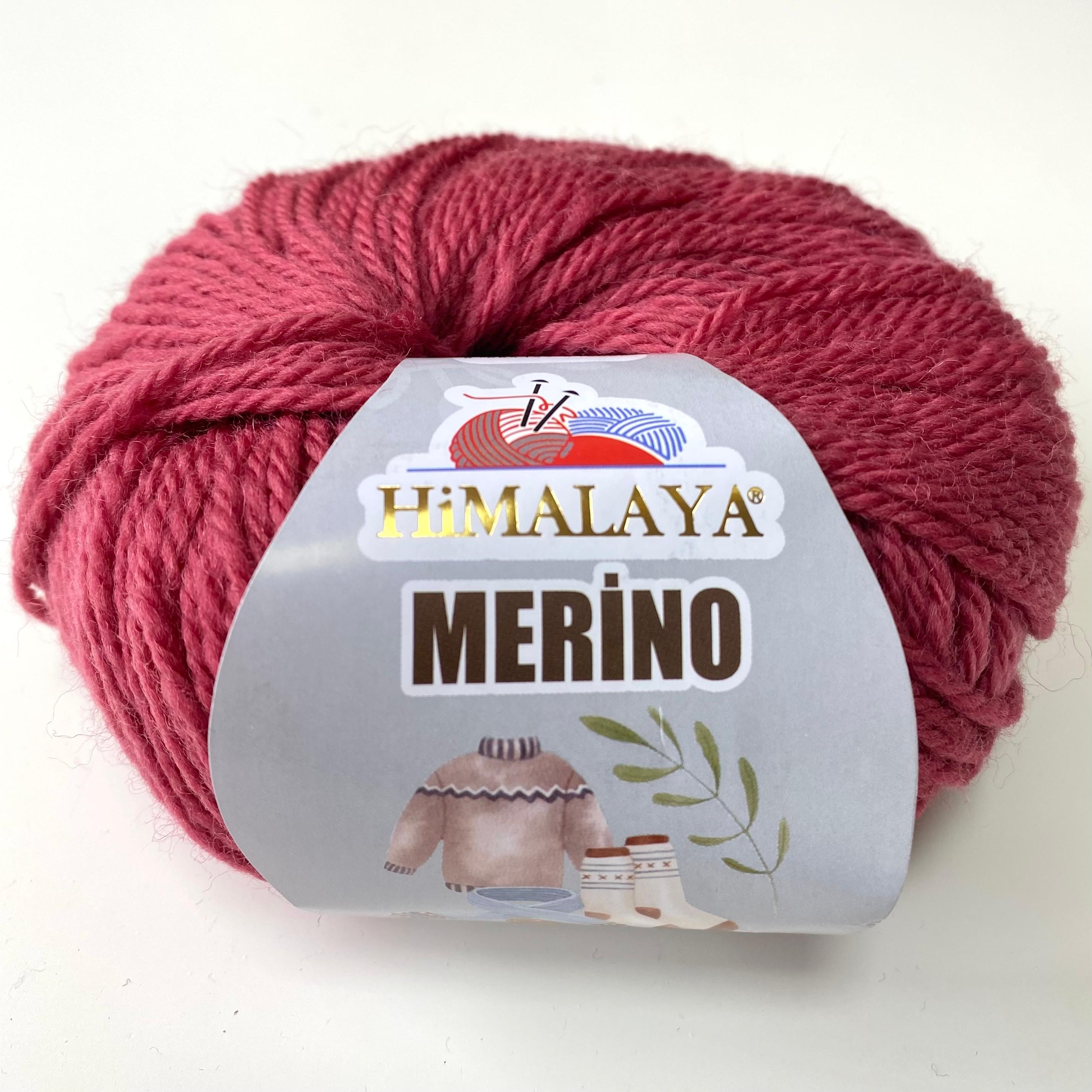 Himalaya Merino Saf Yün 50 Gr El Örgü İpliği 40905